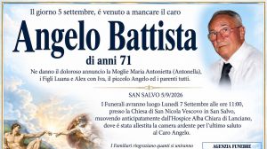 Angelo Battista 5/09/2026