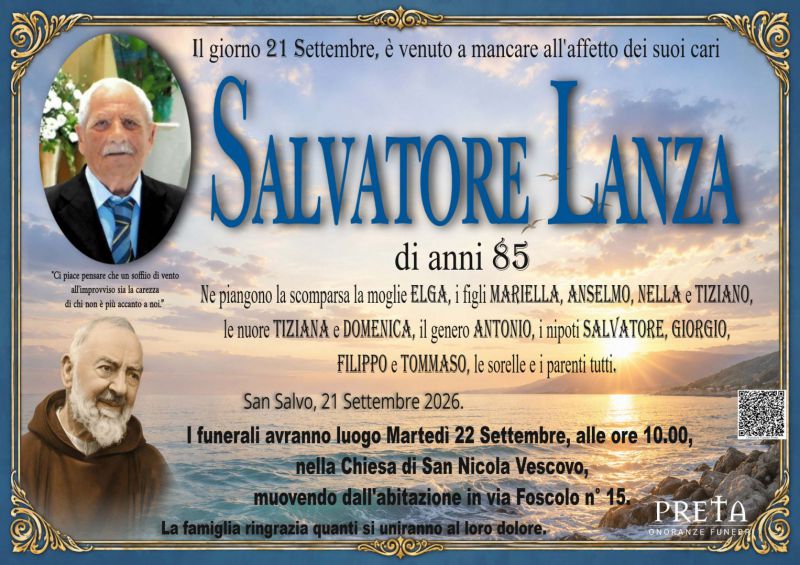 Salvatore Lanza 21/09/2026