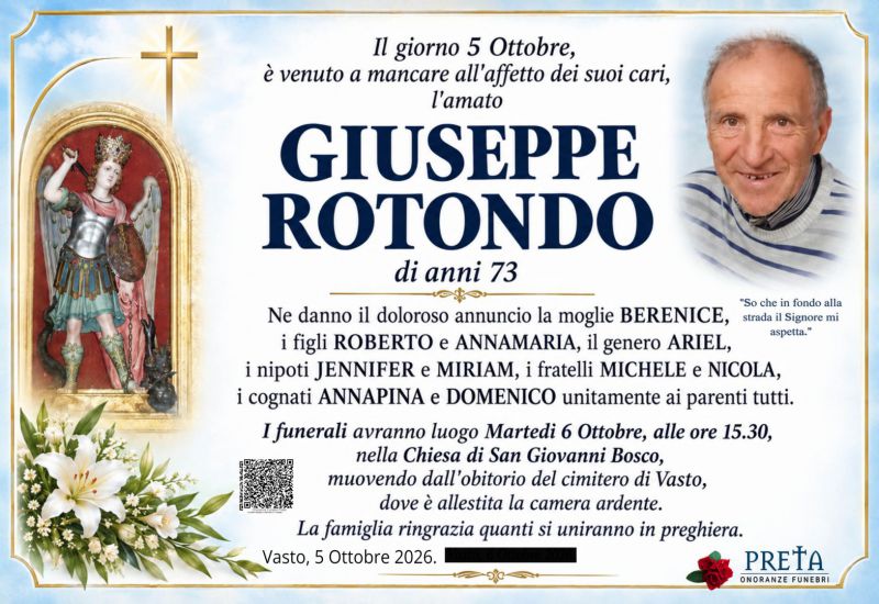 Giuseppe Rotondo 5/10/2026