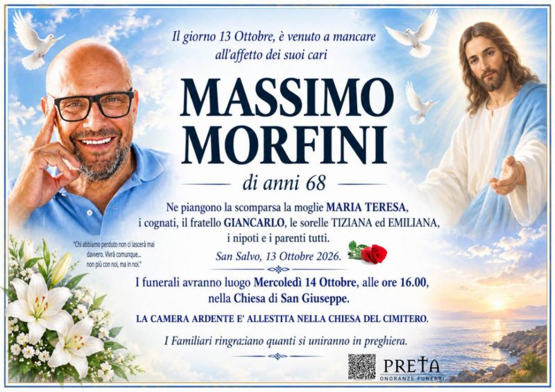 Massimo Morfini 13/10/2026